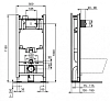 Инсталляция Ideal Standard Prosys 2.0 с унитазом Stworki Хельсинки Clean On DPL EO slim 63429, R0464AC/63429