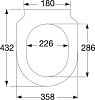 Подвесной унитаз Villeroy & Boch Subway 2.0 5614R2R1 alpin Сeramicplus