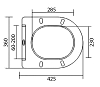 Подвесной унитаз BelBagno Uno BB3105CHR/SC с сиденьем микролифт, белый