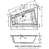 Акриловая ванна Riho Doppio B034009005 белый