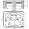 Акриловая ванна Радомир DeLuxe 1-30-0-0-4-053Б белый