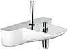 Смеситель для ванны с душем Hansgrohe PuraVida 15472400/15070400 хром, белый