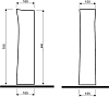 Пьедестал для раковины KOLO Alseda RP1312000000