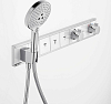 Термостат для душа Hansgrohe RainSelect 15357400, белый хром