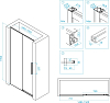 Душевая дверь RGW Stilvoll SV-12B 150 см 32321215-14