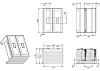 Тумба под раковину La Fenice Cubo FNC-01-CUB-BG-80-2 синий