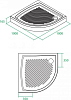 Поддон душевой Iddis 250R101i22