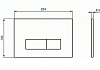 Инсталляция Ideal Standard ProSys Eco Frame 2.0 R046367 с унитазом Stworki Merlingen R046367/MWH55/R0121AC MWH55, крышка микролифт, клавиша белая матовая