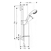 Душевой гарнитур Hansgrohe Aktiva A6 27862000