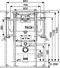 Система инсталляции для унитазов Tece 9300381 для людей с ограниченной подвижностью