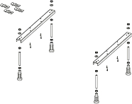 Ножки Riho Universal 207093