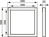 Напольный люк Evecs Floor D6060