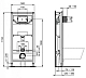 Инсталляция Ideal Standard Prosys Frame 120 M с унитазом Tesi T0079V15SW AquaBlade T0079V1, сиденье микролифт, комплект