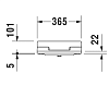 Крышка-биде для унитаза Duravit SensoWash Slim 611300002000300