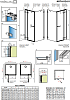 Дверь для душевого уголка 90 см Radaway Arta KDJ II front 90 L стекло прозрачное