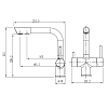 Смеситель для кухни Koller Pool Design Plus DS09000F хром