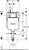 Смывной бачок скрытого монтажа Geberit Sigma 8 109.791.00.1 для унитазов