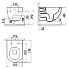 Подвесной безободковый унитаз Creavit Free, белый, FE322-11CB00E-0000 (FE322.00100)