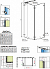 Боковая стенка 100 см Radaway Euphoria Walk-in W5 100 383152-01-01 стекло прозрачное