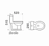 Унитаз напольный детский SantiLine SL-5015W белый