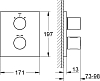 Термостат Grohe Grohtherm 3000 Cosmopolitan 19567000 для ванны с душем