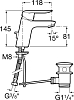 Смеситель для раковины Roca Logica 5A3027C00