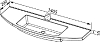 Мебельная раковина De Aqua Лонг New 140 НФ-00006760