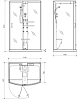 Душевая кабина Jacuzzi Mynima 9547-139A