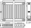 Радиатор стальной Kermi FKO 220407 тип 22