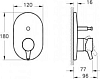 Смеситель для ванны VitrA Nest Trendy A42227EXP, хром