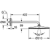 Верхний душ Grohe Rainshower Mono 26558000