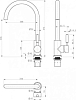 Смеситель для кухни Paulmark Holstein Ho212063-428