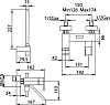 Смеситель Bandini Dive 785.120/03 SF Cr для ванны с душем