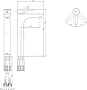 Смеситель для раковины STWORKI Хельсингборг 32161-139/1BG-IG11