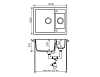 Кухонная мойка Tolero R-109 №911 (Черн) черный