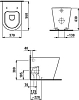 Напольный унитаз Laufen Kartell 8.2333.6.000.000.1 безободковый