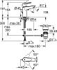 Смеситель для раковины Grohe BauEdge 23758001, хром