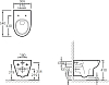 Комплект Jacob Delafon Odeon Up E5504-NF-M5