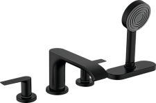 Смеситель на борт ванны Hansgrohe Vivenis 75444670, матовый чёрный