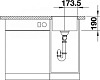 Кухонная мойка Blanco Subline 320-F 523421 кофе