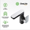 Смеситель для раковины OneLife P08-021B хром, черный