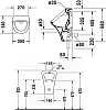 Писсуар Duravit Durastyle 2804300000