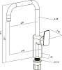 Смеситель Am.Pm Spirit F7007064 для кухонной мойки