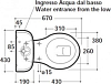 Чаша для унитаза Globo Paestum PA003.BI