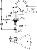 Смеситель для кухонной мойки Grohe Eurosmart Cosmopolitan 32843DC2 суперсталь
