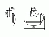 Держатель туалетной бумаги Keuco Smart 2360010000 хром
