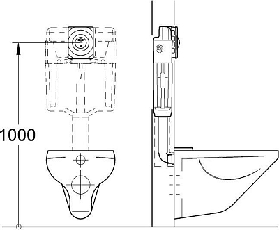 Кнопка смыва Grohe Surf 38861000