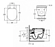 Подвесной унитаз Ideal Standard Connect W941102, крышка микролифт