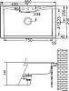 Кухонная мойка 86 см Franke Acquario ACG 610 N 3,5" 114.0185.319, белый