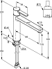 Смеситель Kludi Zenta 389738675 для кухонной мойки